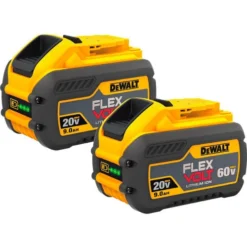 DeWALT® DCB609-2 20/60V Li-Ion Flexvolt Battery 9Ah Extended Capacity 2Pk