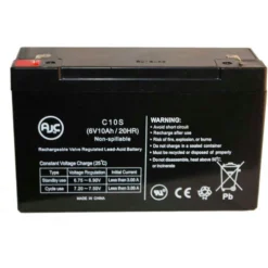 AJC Battery AJC® Universal Power Group CB 6120 6V 10Ah Lawn and Garden Battery