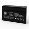 AJC Battery AJC® Gilson 3 Lawn and Garden Replacement Battery 1.3Ah, 6V, F1 -Cheap A Power Hive Store BT9 AJC C13S I 0 180005
