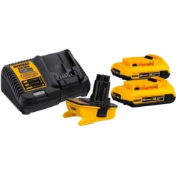 DEWALT DCA2203C 18-Volt to 20-Volt MAX Lithium-ion Battery Adapter Kit for 18-Volt Tools 2 Pack -Cheap A Power Hive Store DWA DCA2203C