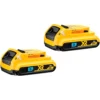 Dewalt® 20V MAX Compact XR Lithium Ion Battery Pack with Bluetooth (2 pack) -Cheap A Power Hive Store DWA DCB203BT 2